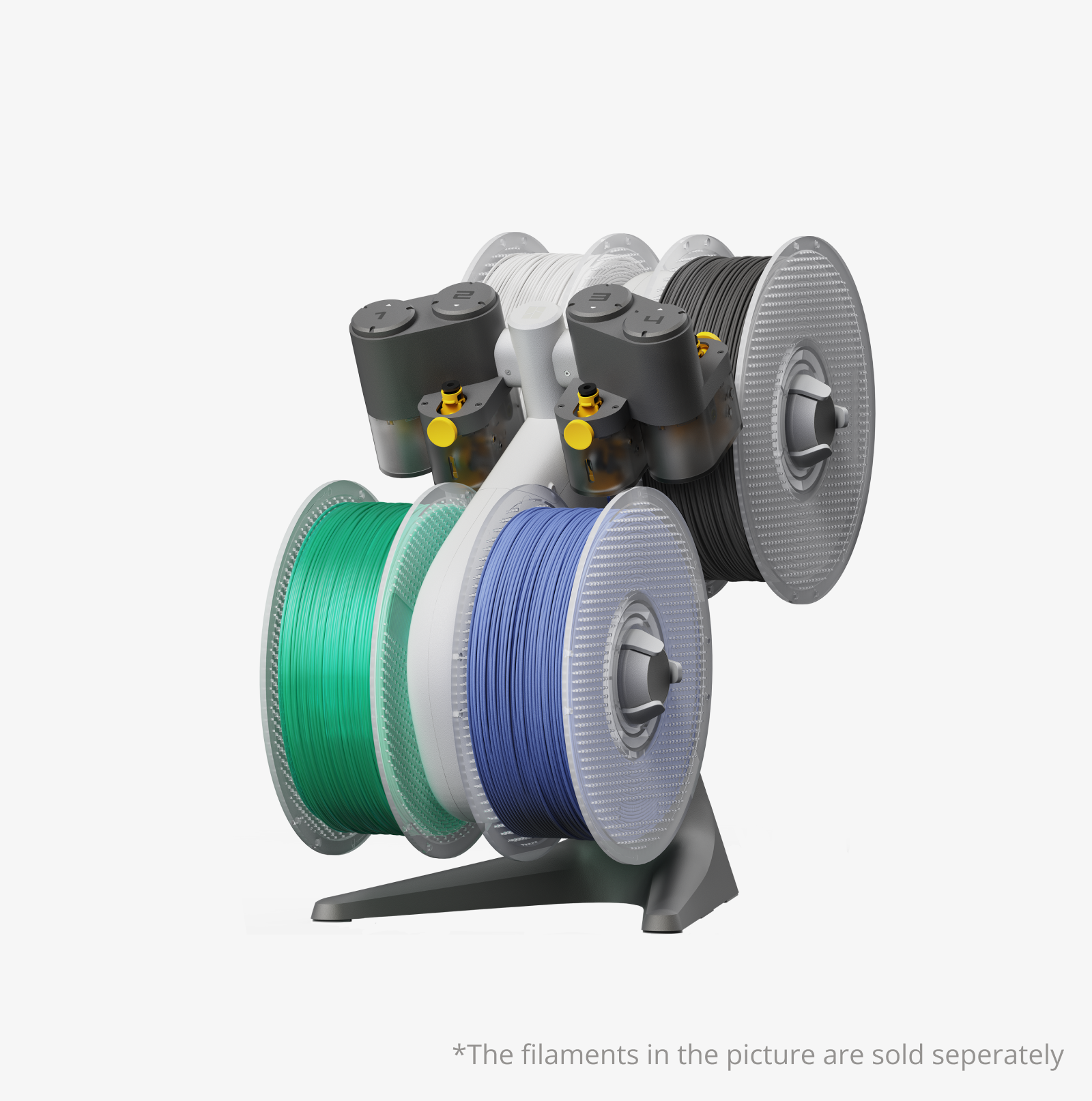 Bambu Lab AMS Lite Automatic Material System for 3D Printers - Multi-Filament Loading & Color Printing for Home and Office Use