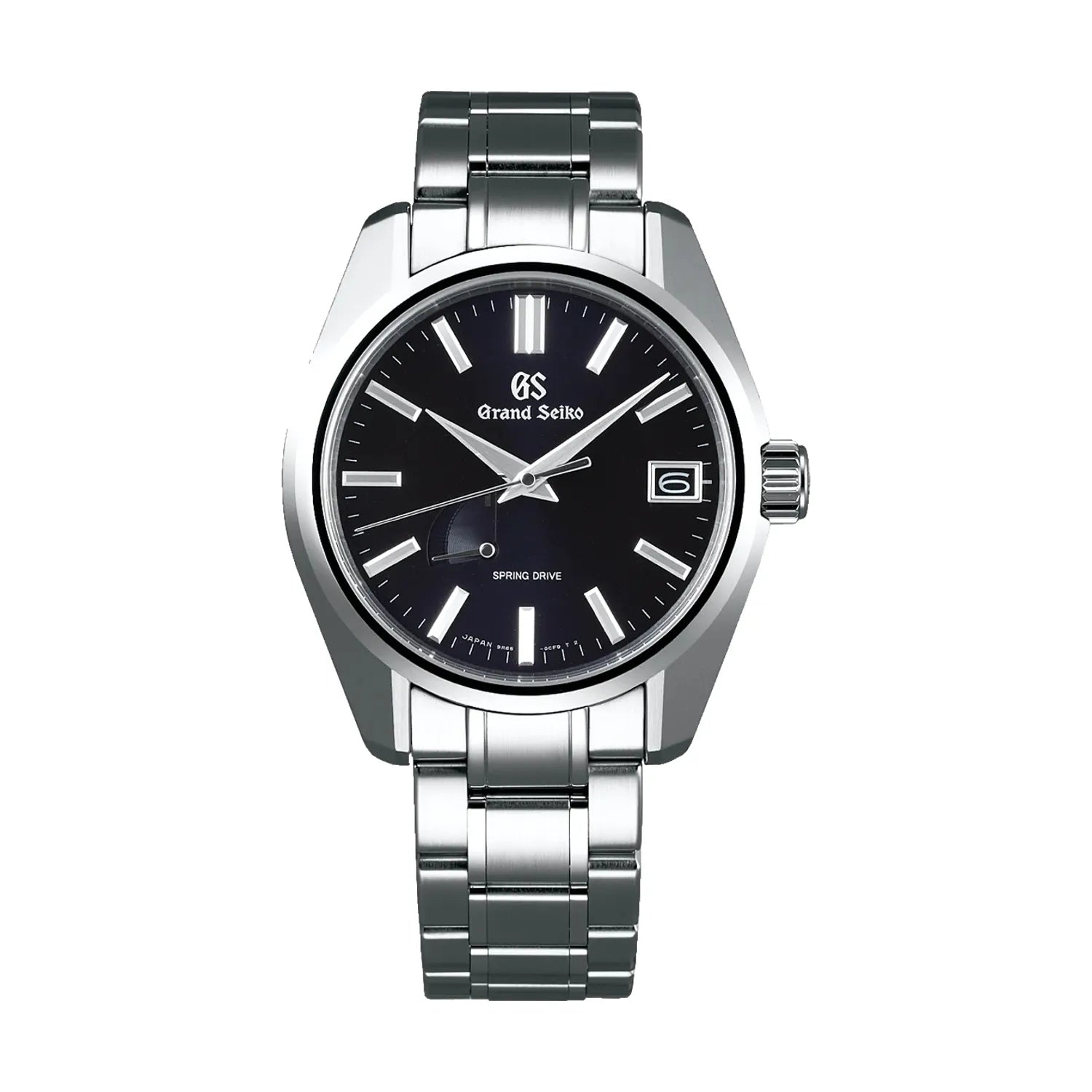 SBGA375 Heritage Spring Drive 40mm Men's Automatic Watch with Midnight Blue Dial & Stainless Steel Bracelet - Perfect for Business, Formal Occasions & Luxury Watch Collectors