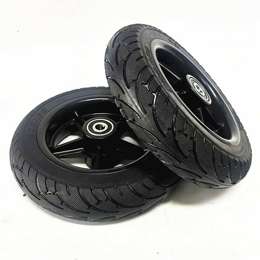 8 Inch Electric Scooter Front Wheel Solid Tire 200x50 with Wheel Hub - Perfect for Commuting, Campus Travel & Urban Mobility