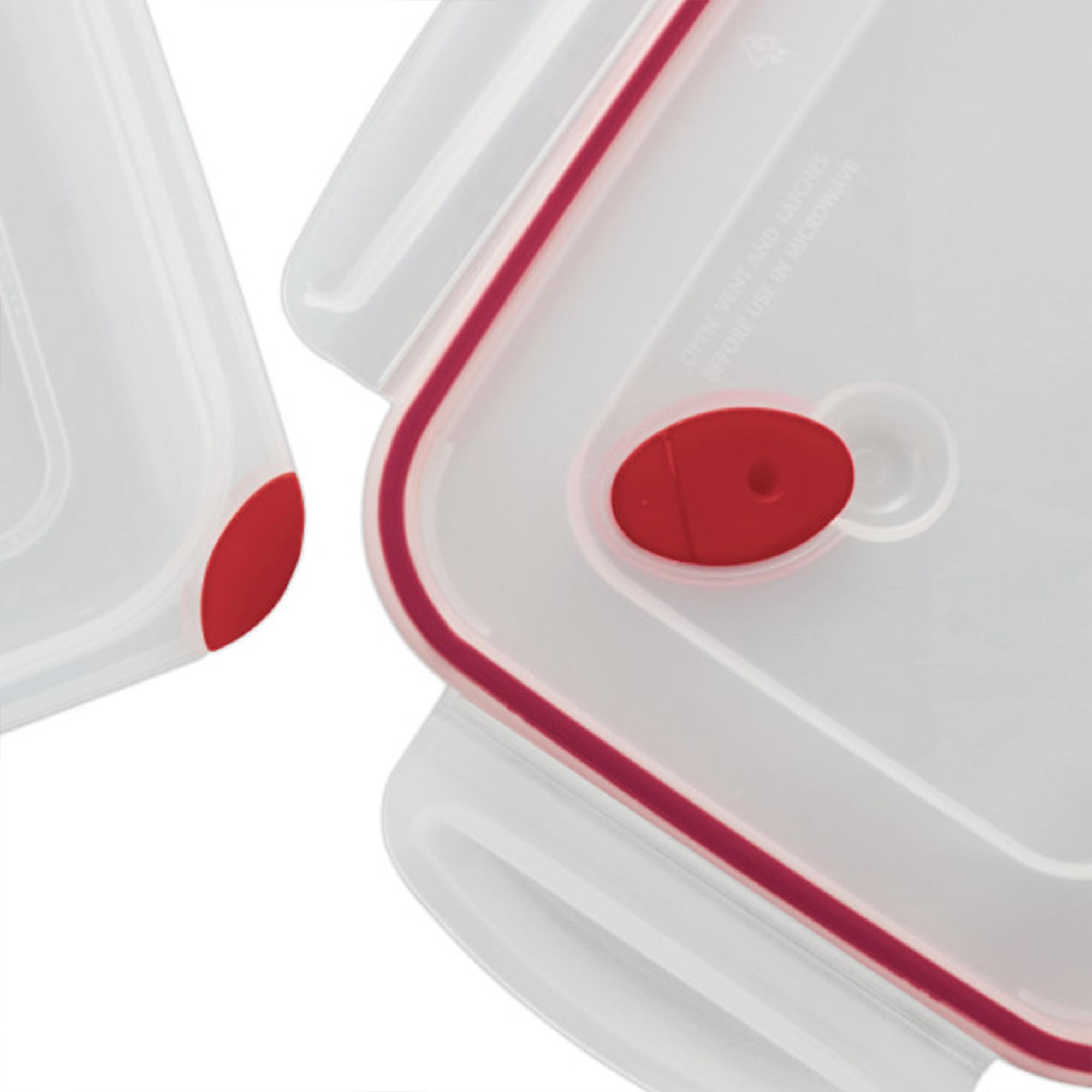 Sterilite Ultra-Seal 16 Cup Rectangle Airtight Food Storage Containers with Latching Lids - 16-Pack Set, Microwave & Dishwasher Safe, Clear with Blue Gasket - Perfect for Meal Prep, Pantry Organization & Leftovers Storage