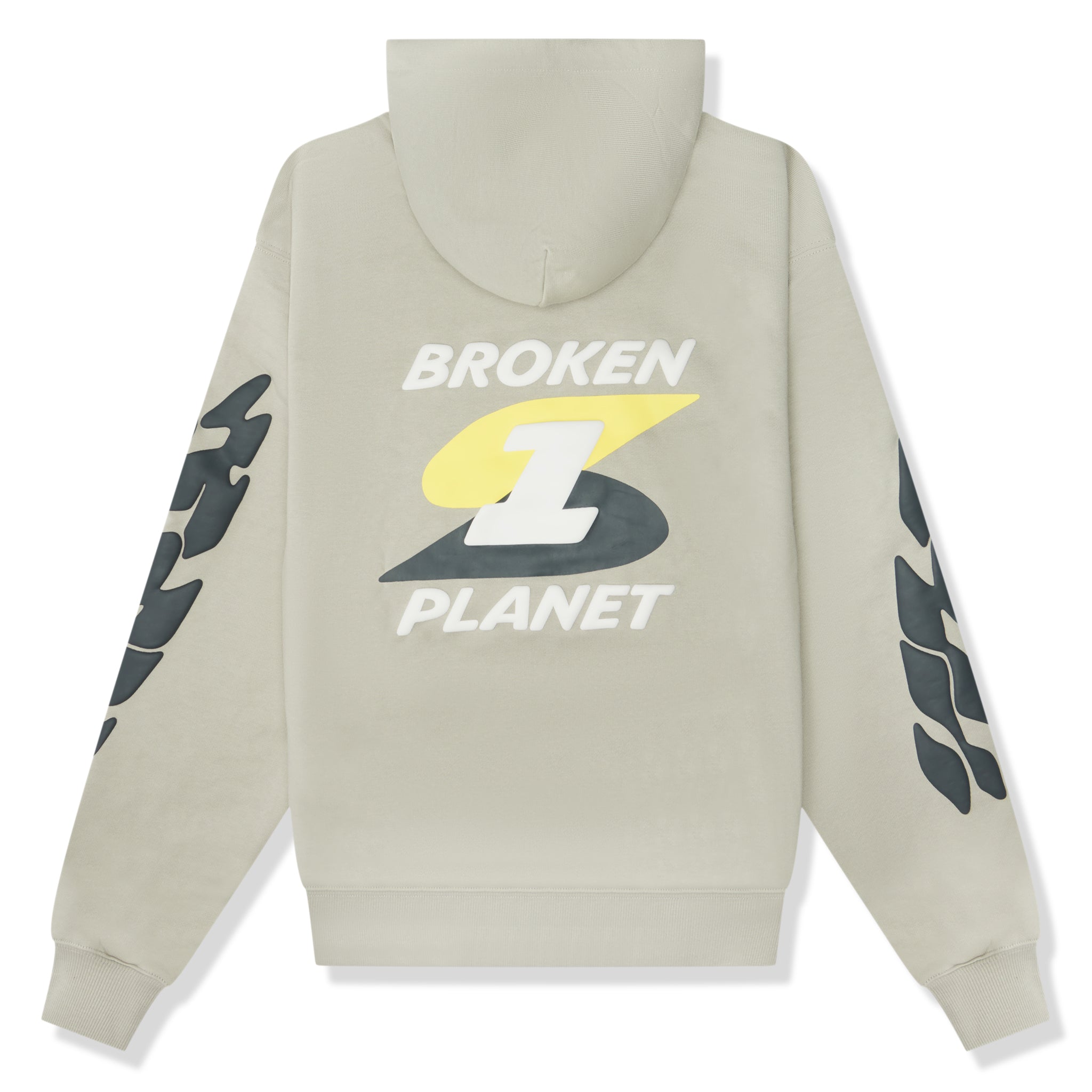 Broken Planet Beyond The Limits Hoodie - Stone Grey | Trendy Streetwear for Men & Women | Perfect for Casual Outfits, Gym, and Urban Fashion