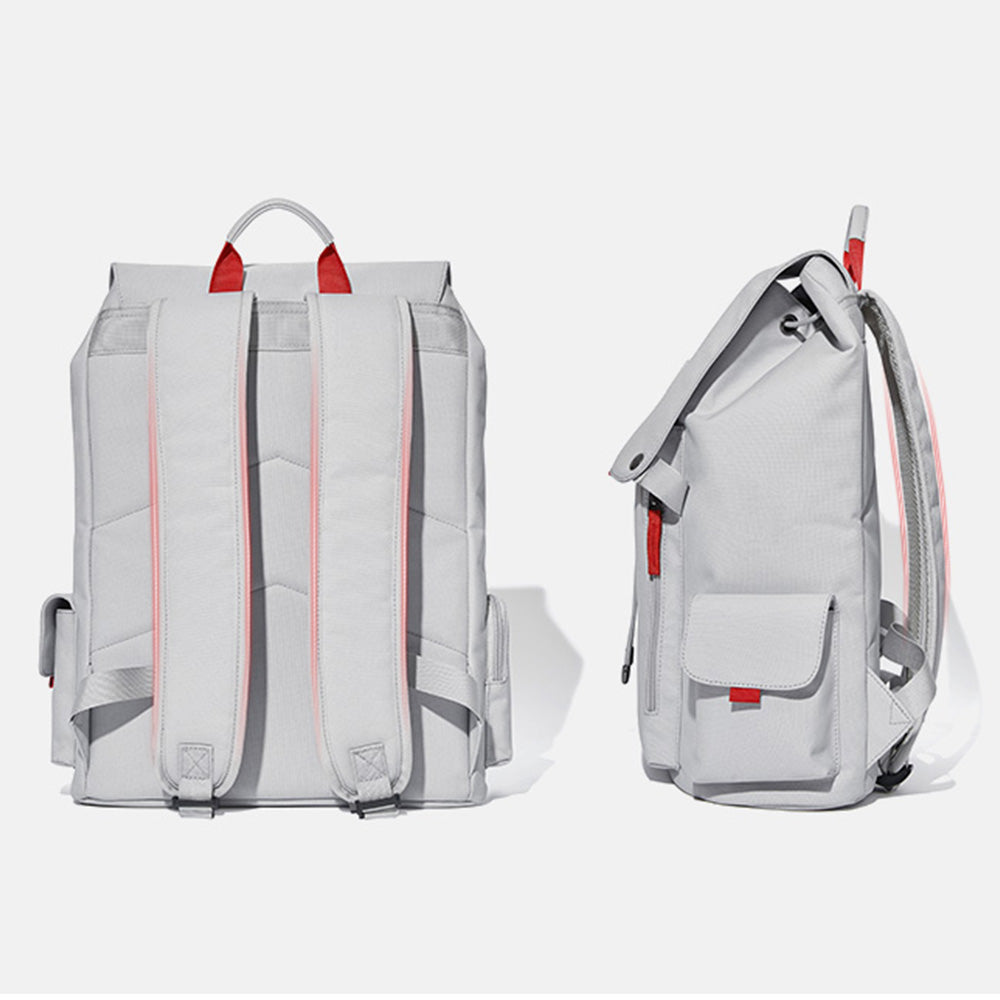 Milo Prestige Canvas Laptop Backpack for Travel & Commute - Durable Water-Resistant Work & School Backpack with USB Charging Port, Perfect for Business Trips, College & Daily Use
