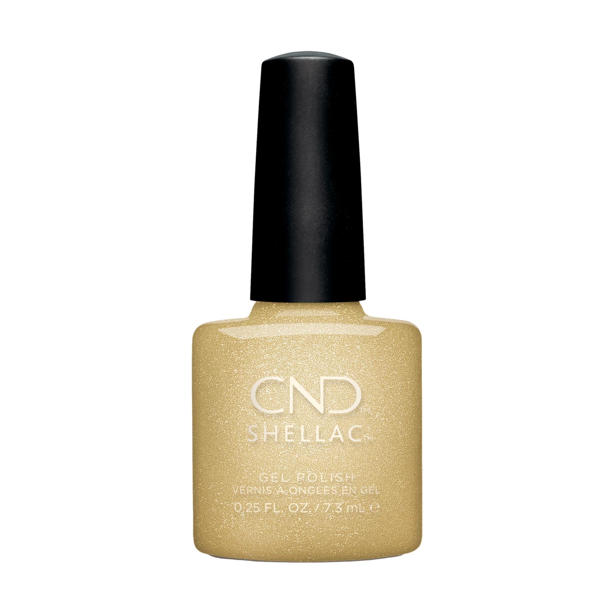 CND Shellac Nail Polish - 0.25 fl oz Long Lasting Glitter Top Coat for Manicures | Perfect for Parties, Weddings & Special Occasions