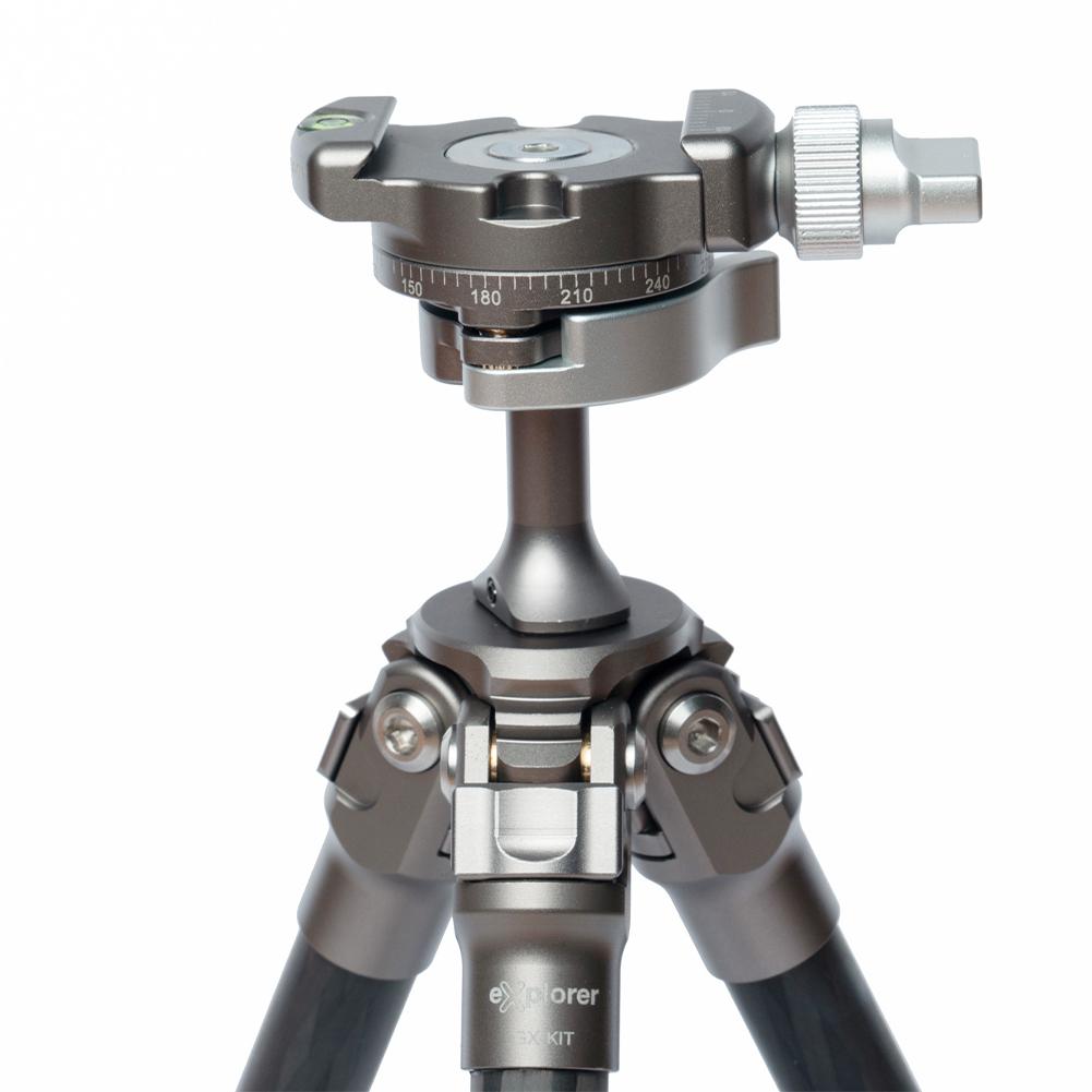 Explorer GX KIT Gravity Explorer Table Top Tripod Kit - Compact Portable Camera Stand for DSLR, Smartphone & Webcam - Perfect for Vlogging, Live Streaming & Outdoor Photography
