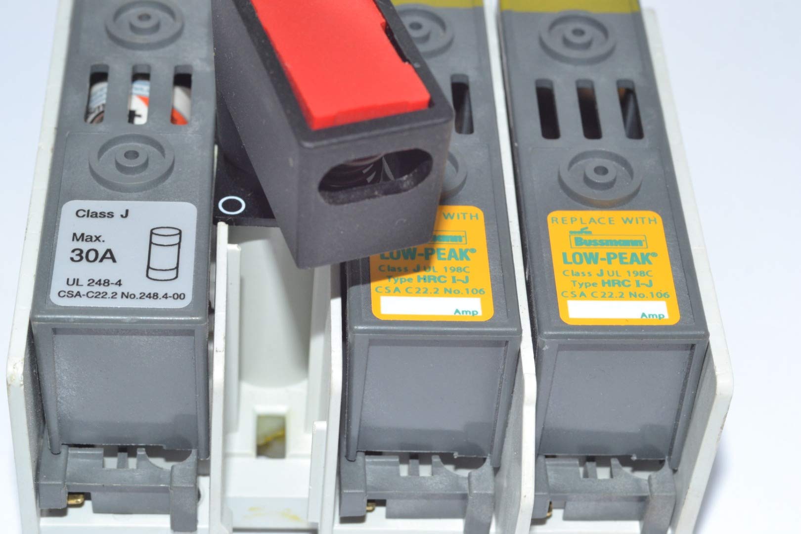 ABB OS30FAJ12 600VAC 30A 3-Pole Disconnect Switch for Industrial Electrical Panels & Motor Control - Heavy Duty Safety Switch for HVAC, Pumps & Machinery