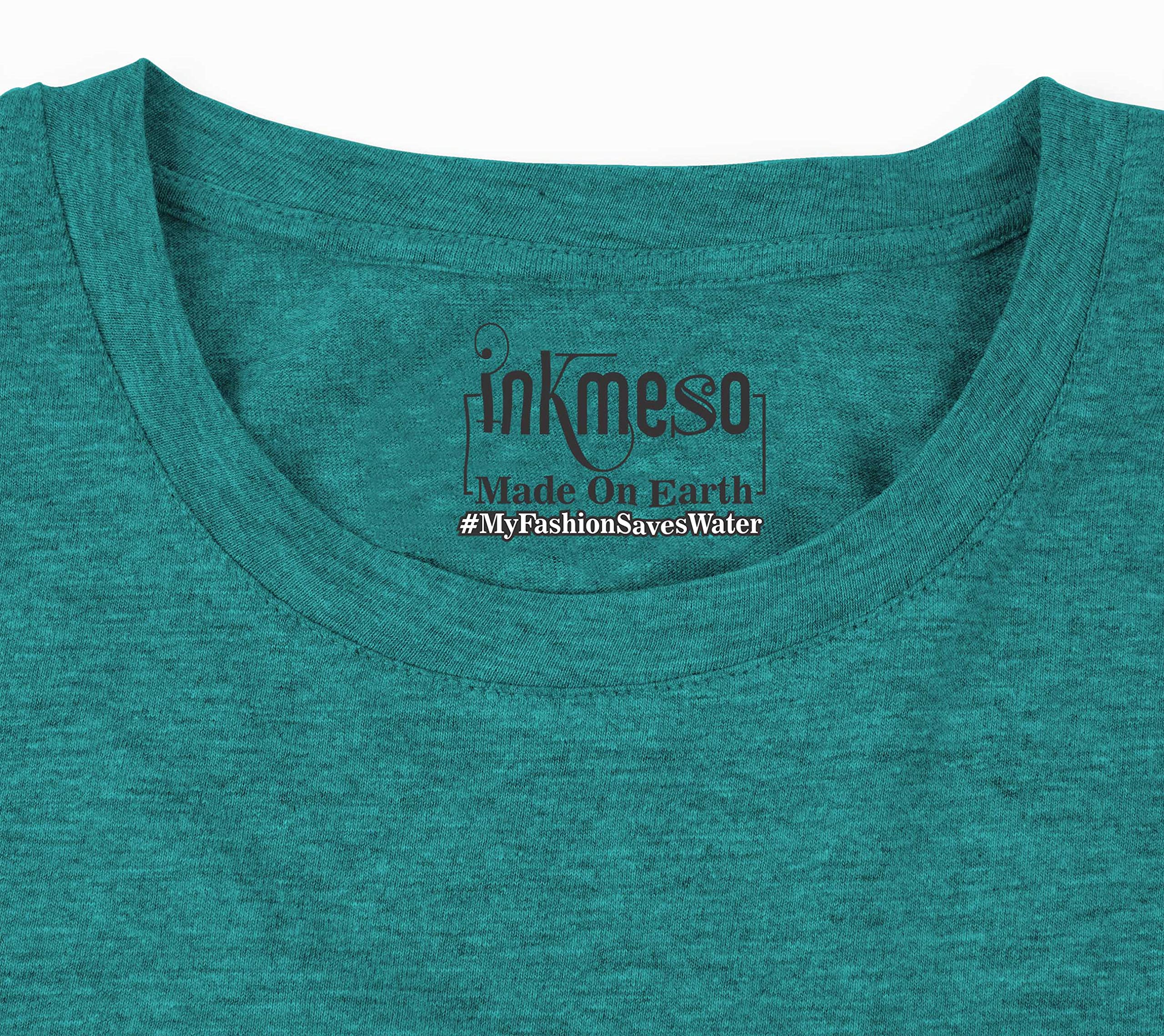 **Inkmeso Men's Graphic T-Shirt for Dog Lovers - Funny 