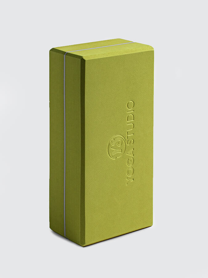 Premium EVA Yoga Block - Dual Color Non-Slip Yoga Brick for Home & Studio Workouts - Ideal for Yoga, Pilates, and Fitness Training