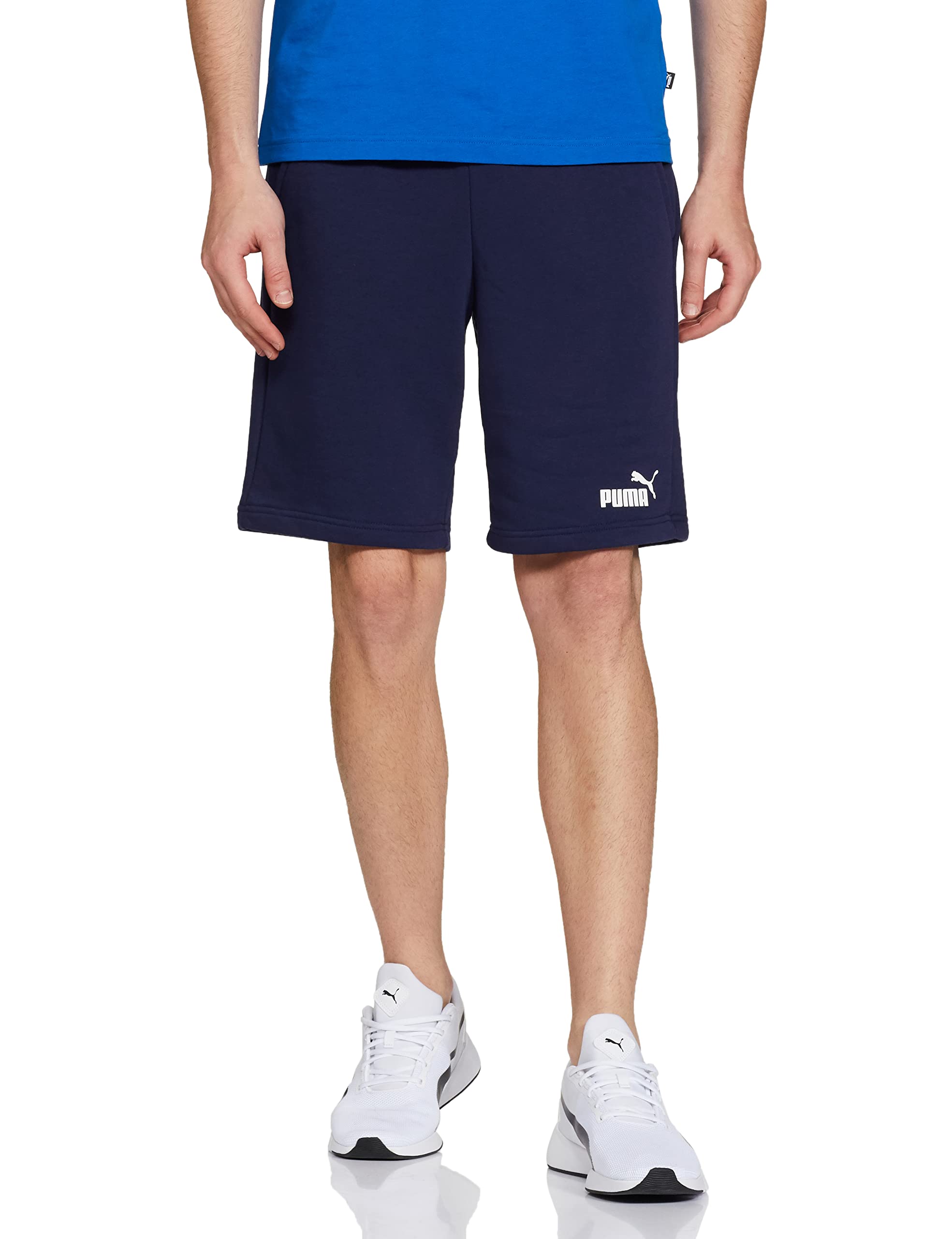 PUMA Men's Ess 10-Inch Knitted Athletic Shorts - Lightweight, Breathable & Comfortable for Running, Gym & Casual Wear