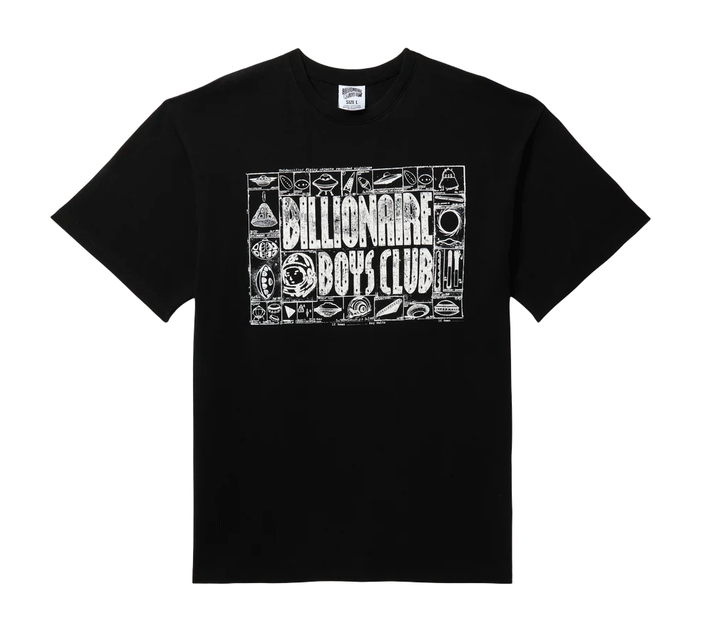 BB Schematic SS Tee - Men's Graphic Short Sleeve T-Shirt - Casual Streetwear for Everyday Wear & Urban Outfits
