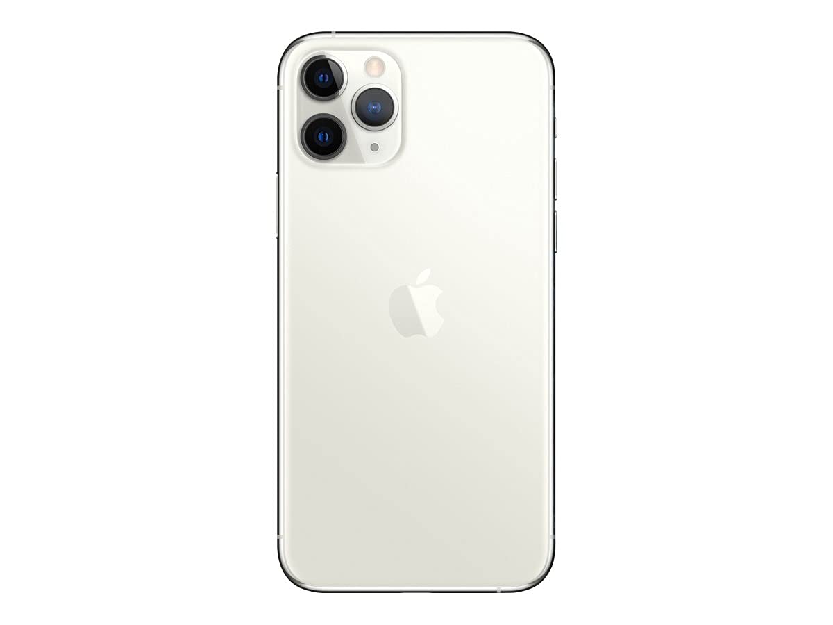 Apple iPhone 11 Pro 64GB Silver - Unlocked Premium Renewed Smartphone with Face ID, Triple Camera | Perfect for Travel, Photography & Business Use