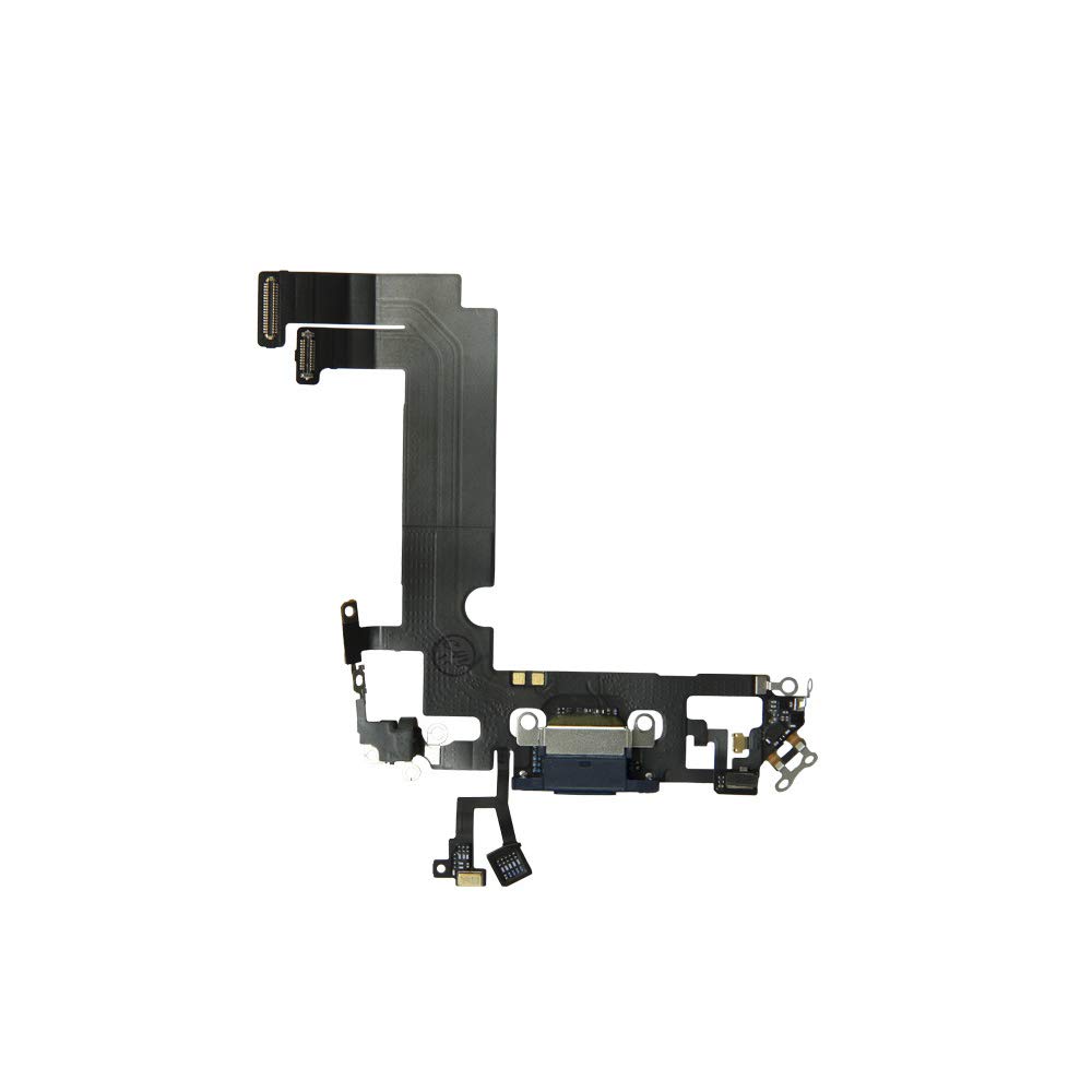 Original iPhone 12 Mini Charging Port Replacement - 5.4 Inch Dock Connector Flex Cable Module (Blue) | Compatible with iPhone 12 Mini | Perfect for DIY Repairs & Home Fixes