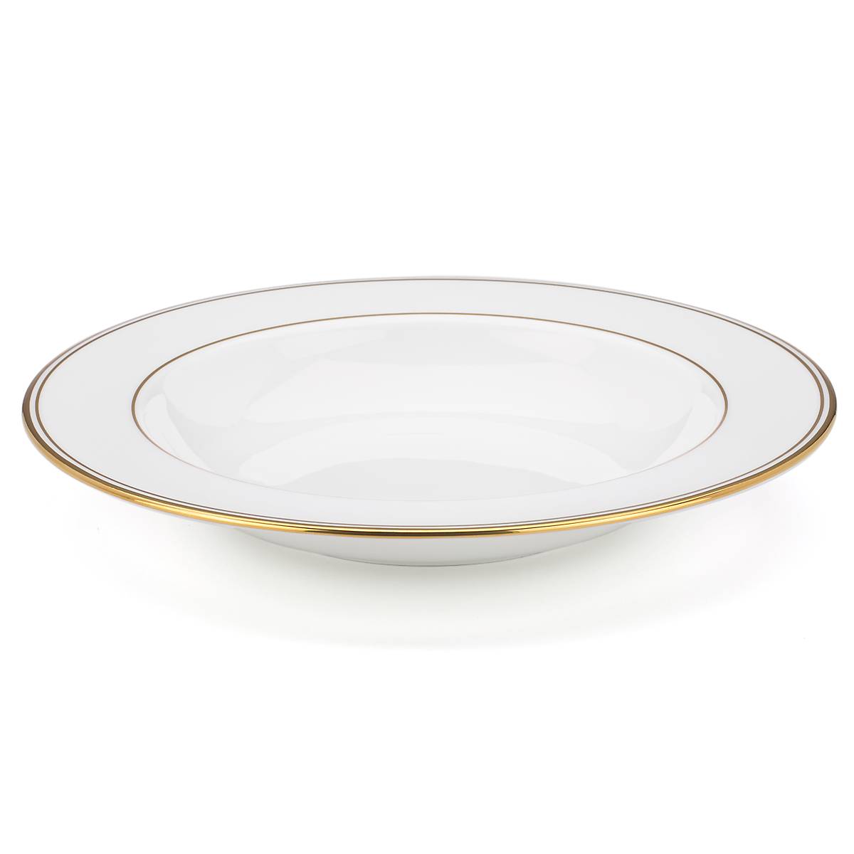 Federal Gold Rimmed Bowl - Elegant Decorative Serving Bowl for Dining, Entertaining & Home Decor | Perfect for Parties, Weddings & Special Occasions