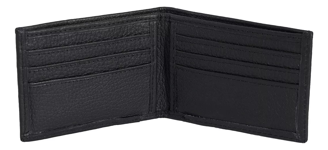 Burton Mountain Leather Wallet for Men - Slim RFID Blocking Bifold Wallet - Perfect for Travel, Business & Everyday Use