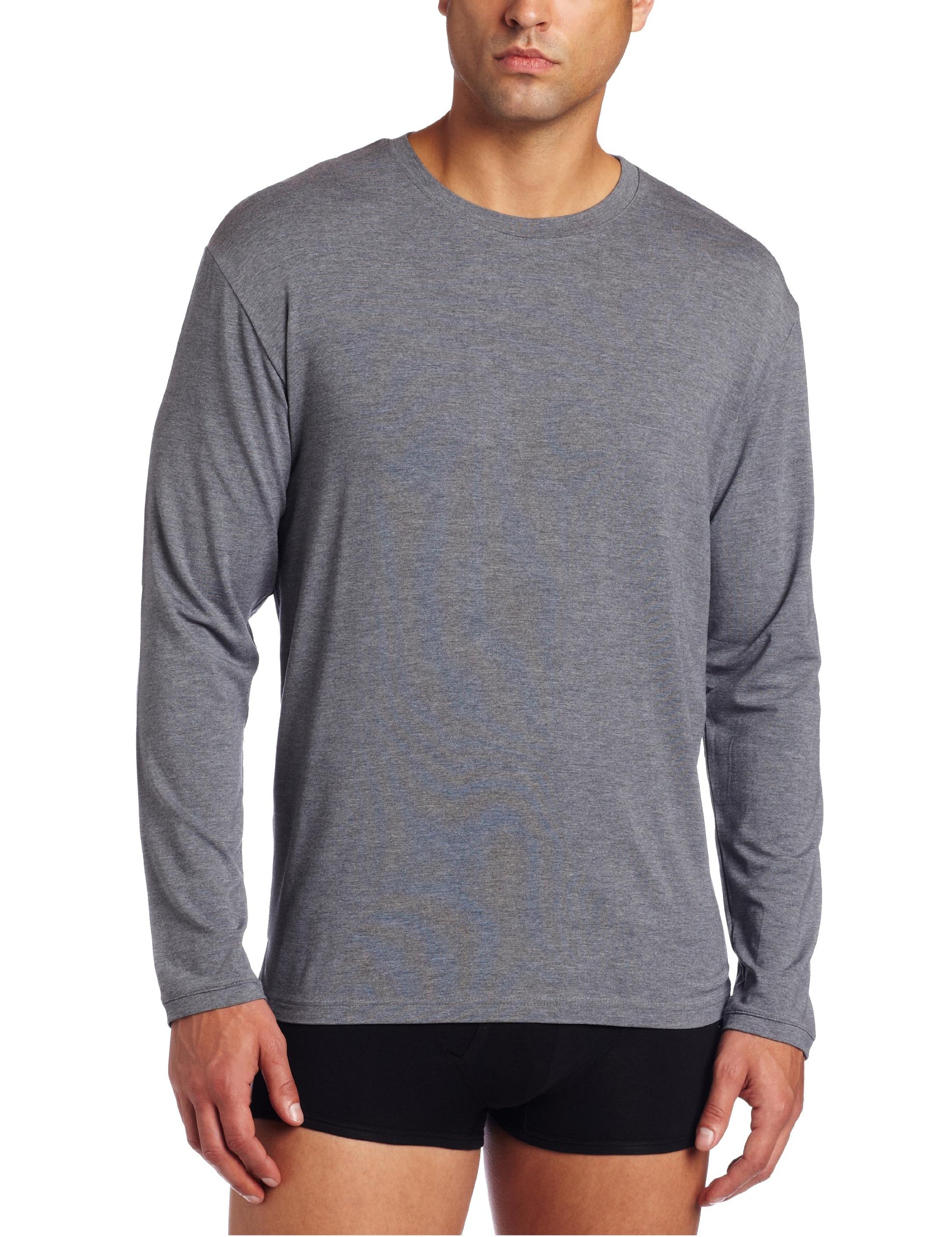 Derek Rose Men's Long Sleeve Casual Shirt - Soft Lounge Tee for Relaxation, Athletic Comfort & Everyday Wear - Perfect for Home, Gym & Outdoor Activities