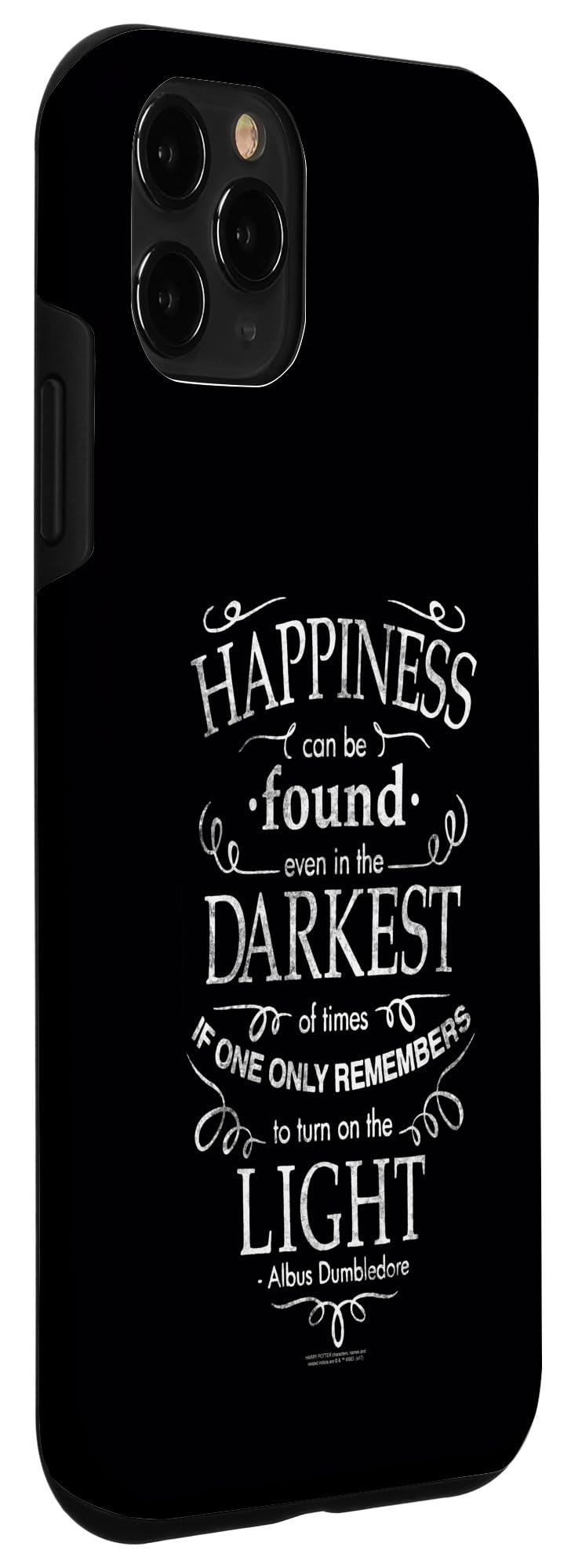 Harry Potter Happiness Quote iPhone 11 Pro Case - Magical Protective Cover for Apple iPhone 11 Pro - Perfect for Fans, Daily Use & Gift Giving