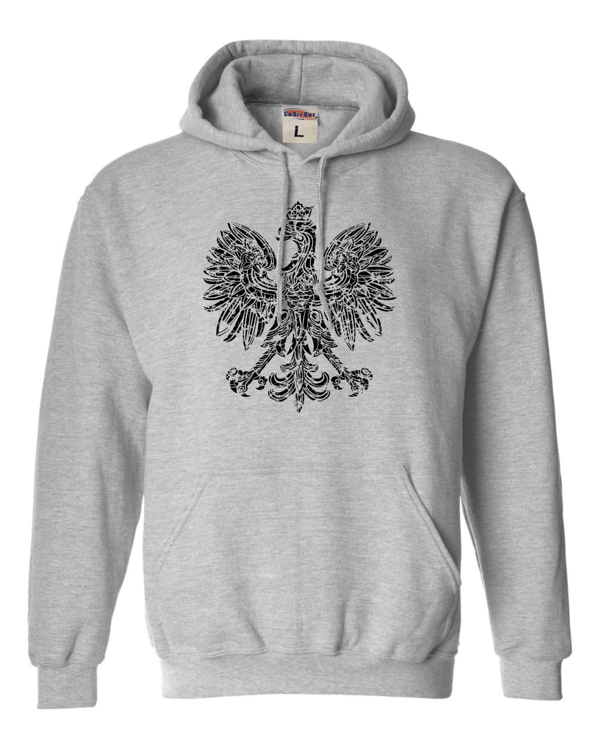 Poland Eagle Polish Pride Sweatshirt Hoodie for Men & Women - Unisex Pullover for Casual Wear, Sports & National Pride Events