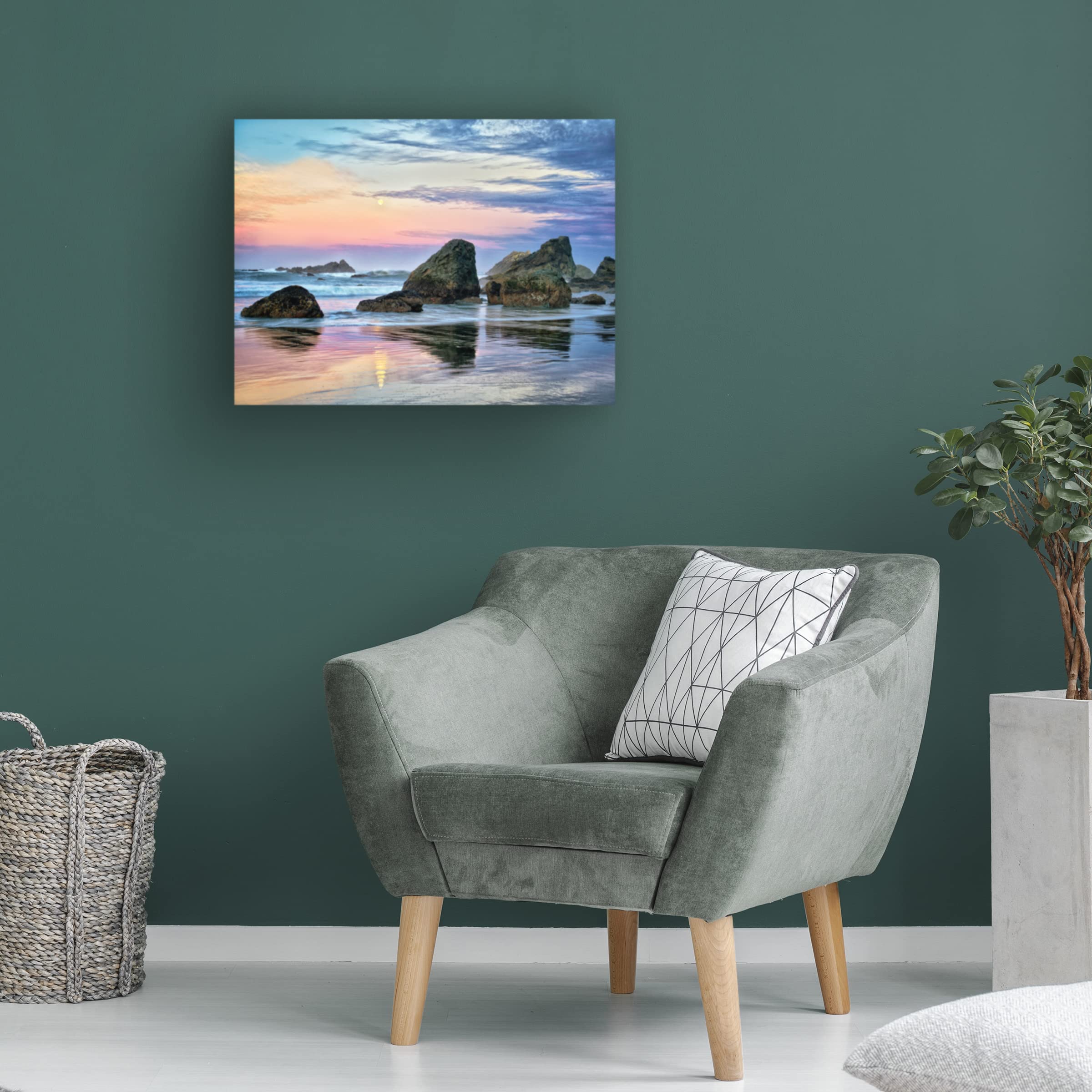 Dennis Frates 'Rock Formation 8' Canvas Wall Art Print - Stunning Landscape Nature Photography for Living Room, Bedroom & Office Decor