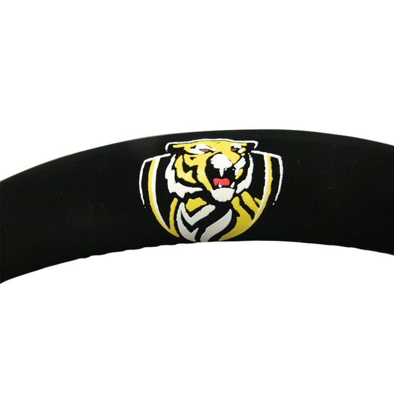 Richmond Tigers AFL Steering Wheel Cover - Premium Car Accessory for AFL Fans | Perfect for Game Day & Road Trips