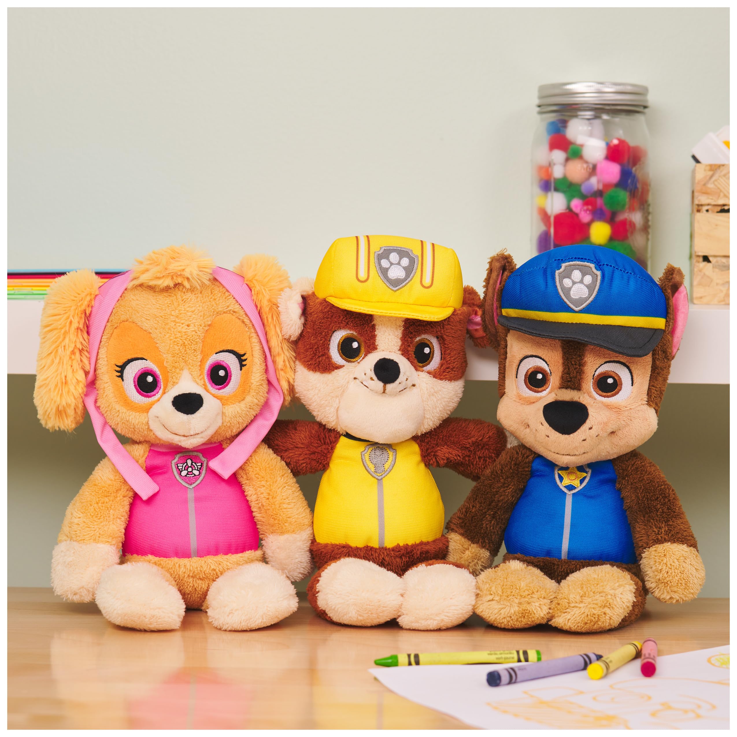 **GUND PAW Patrol Official Chase Plush Toy - 13