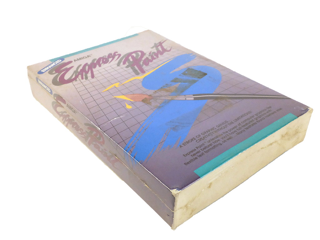Amiga Express Paint Software Game - New in Box (NIB) Sealed - Perfect for Retro Gaming & Digital Art Creation