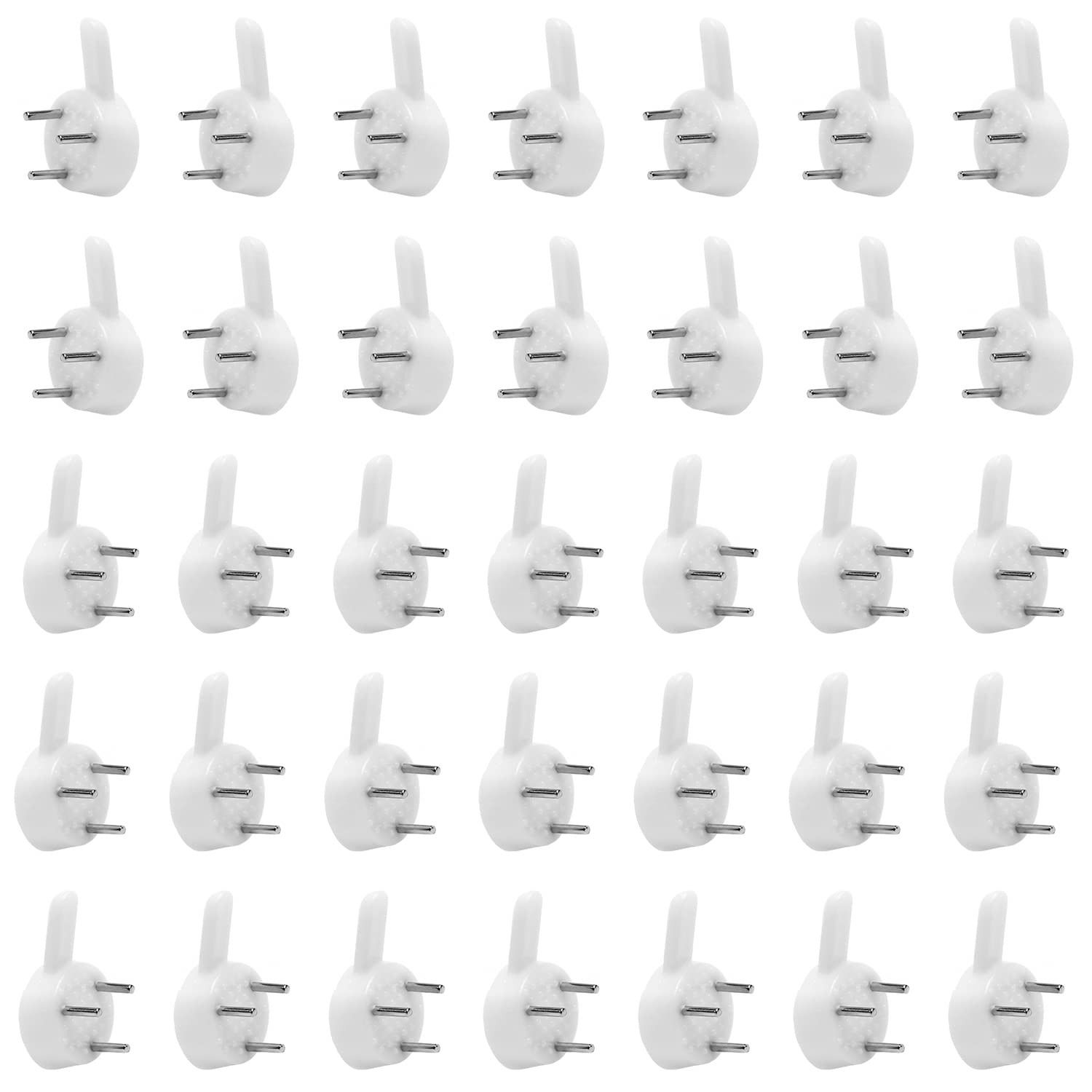 150Pcs MroMax Invisible Nail Hangers - No Damage Wall Hooks for Pictures, Frames & Clocks (0.98