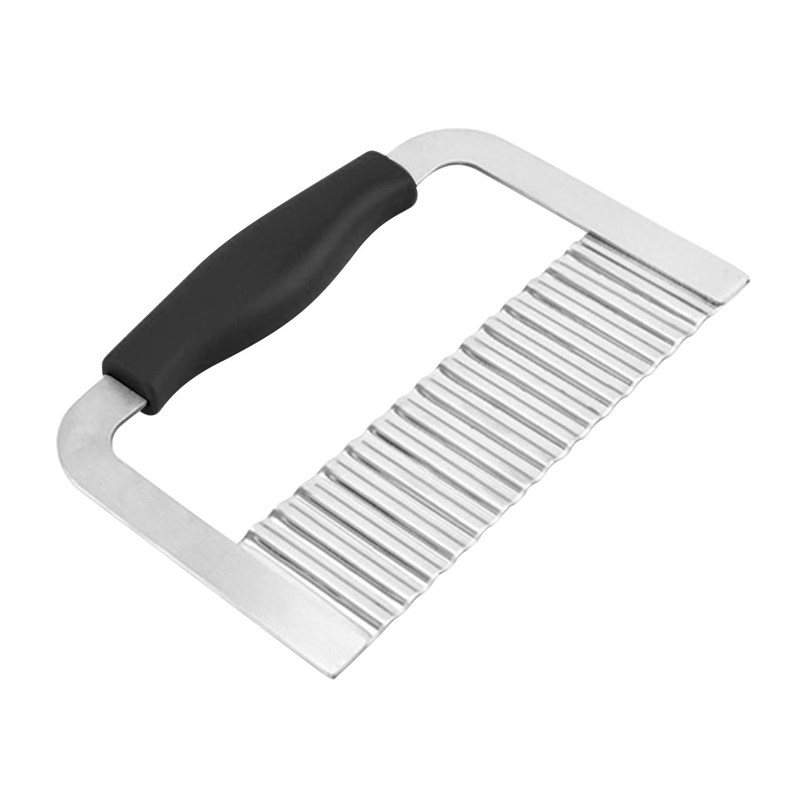 Premium Stainless Steel Wave Cutter - Multi-Functional Chip Knife for Slicing, Chopping & Dicing - Ergonomic Kitchen Gadget for Potatoes, Vegetables & Fruits - Perfect for Home Cooks & Professional Chefs (Model AG5)