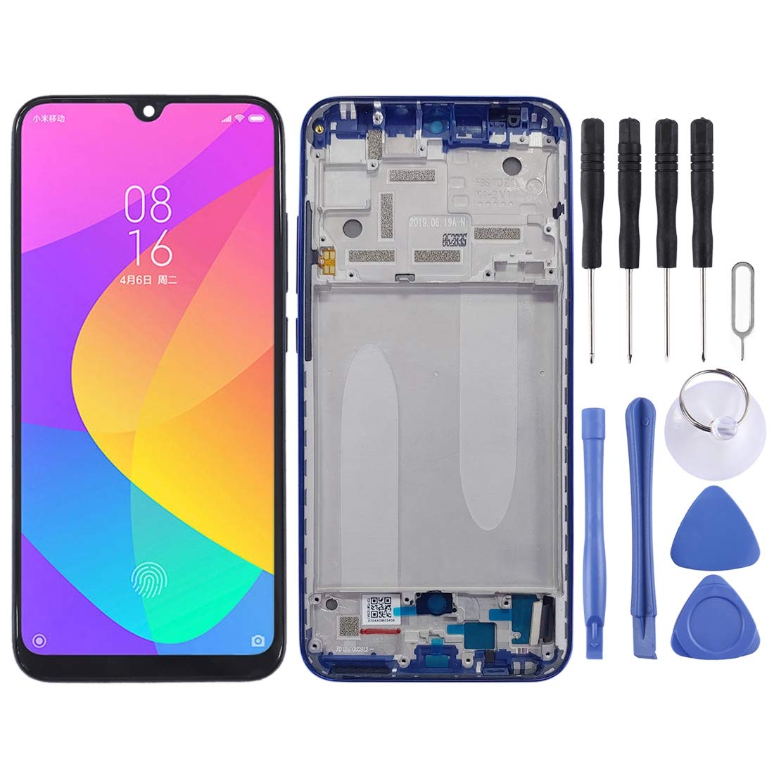 Xiaomi Mi CC9e / Mi A3 LCD Screen Replacement - Full Assembly with Frame & Digitizer | High-Quality Phone Display Repair Part | Perfect for DIY Fixes & Professional Repairs