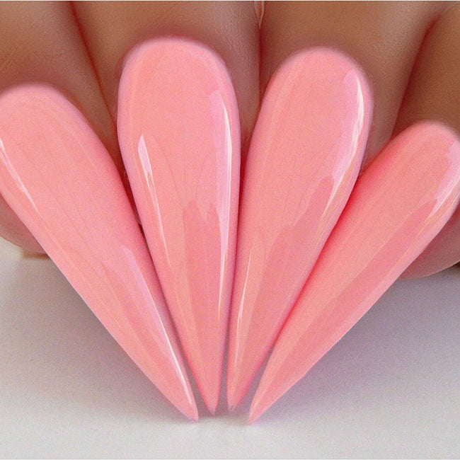 Dip Powder D523 Tickled Pink - Professional Nail Kit for Salon & Home Manicures, Perfect for Parties, Weddings & Special Occasions