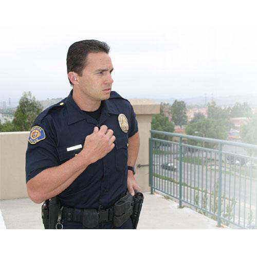 Hawk EP1348EC Lapel Microphone with Easy Connect - Compatible with Harris M/A COM Radios for Clear Communication | Perfect for Public Speaking, Interviews & Broadcast
