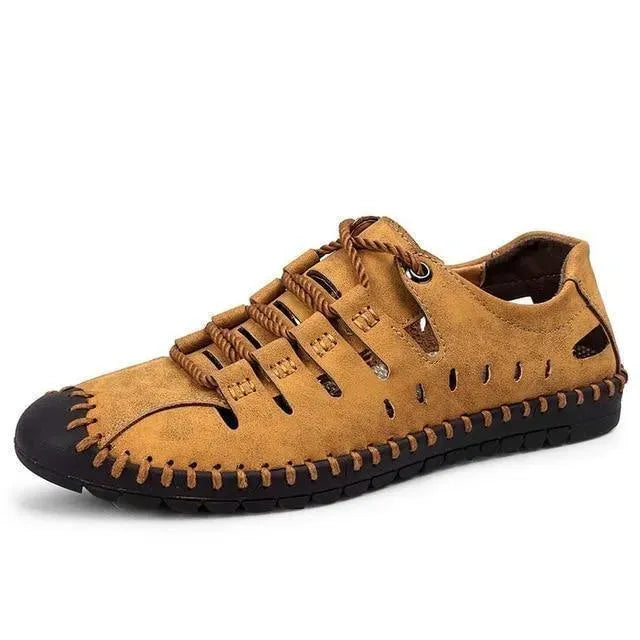 Stylish Stitched Lace-Up Sandals for Women - Comfortable Summer Walking Shoes | Perfect for Beach, Vacation & Casual Outfits