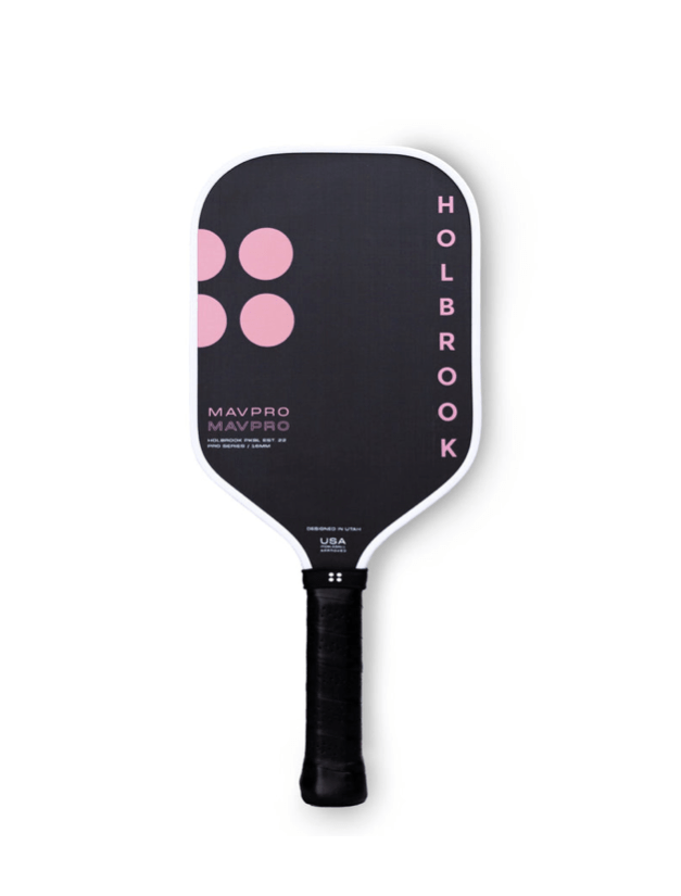 Holbrook Mav Pro 2.0 Pickleball Paddle - Premium Carbon Fiber Surface for Control & Power | Perfect for Tournaments & Recreational Play