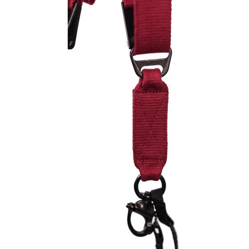 Holdfast Gear Camera Swagg Strap - Premium Adjustable Camera Neck Strap in Red for DSLR & Mirrorless Cameras - Perfect for Photographers, Travel & Outdoor Shoots
