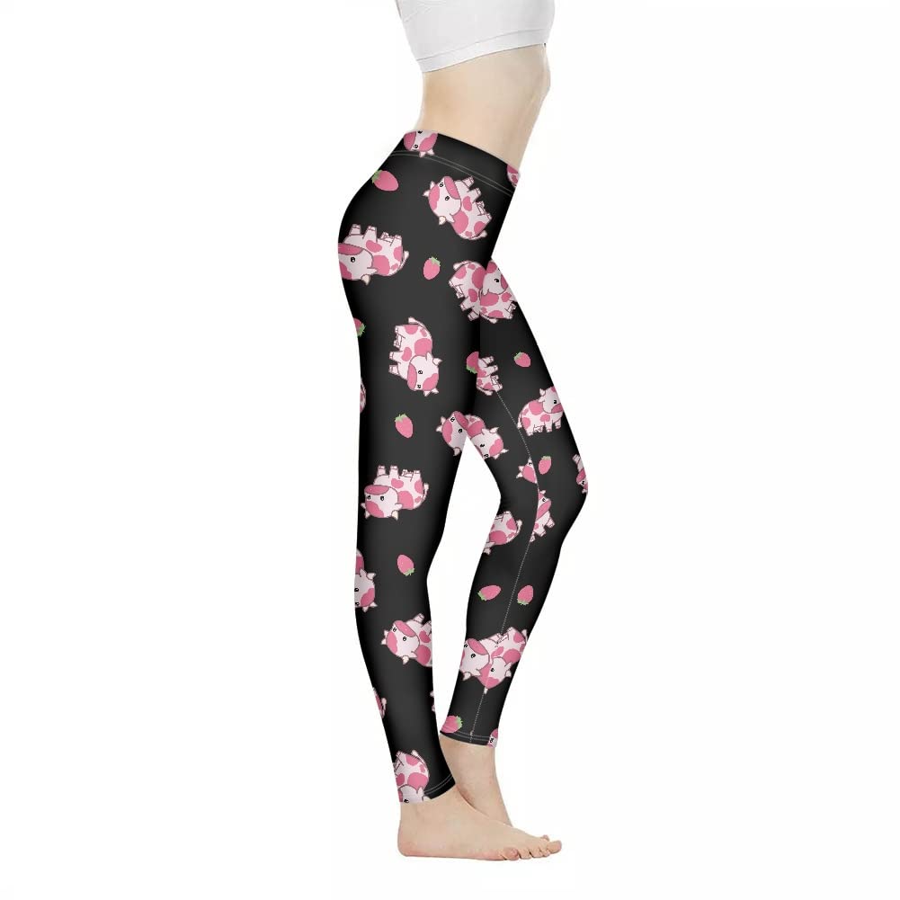 POLERO Women's High Waist Fish Scale Leggings - Tummy Control Mermaid Yoga Pants with Stretchy Paisley Design for Workout & Fitness | Perfect for Yoga, Gym, Running and Casual Wear
