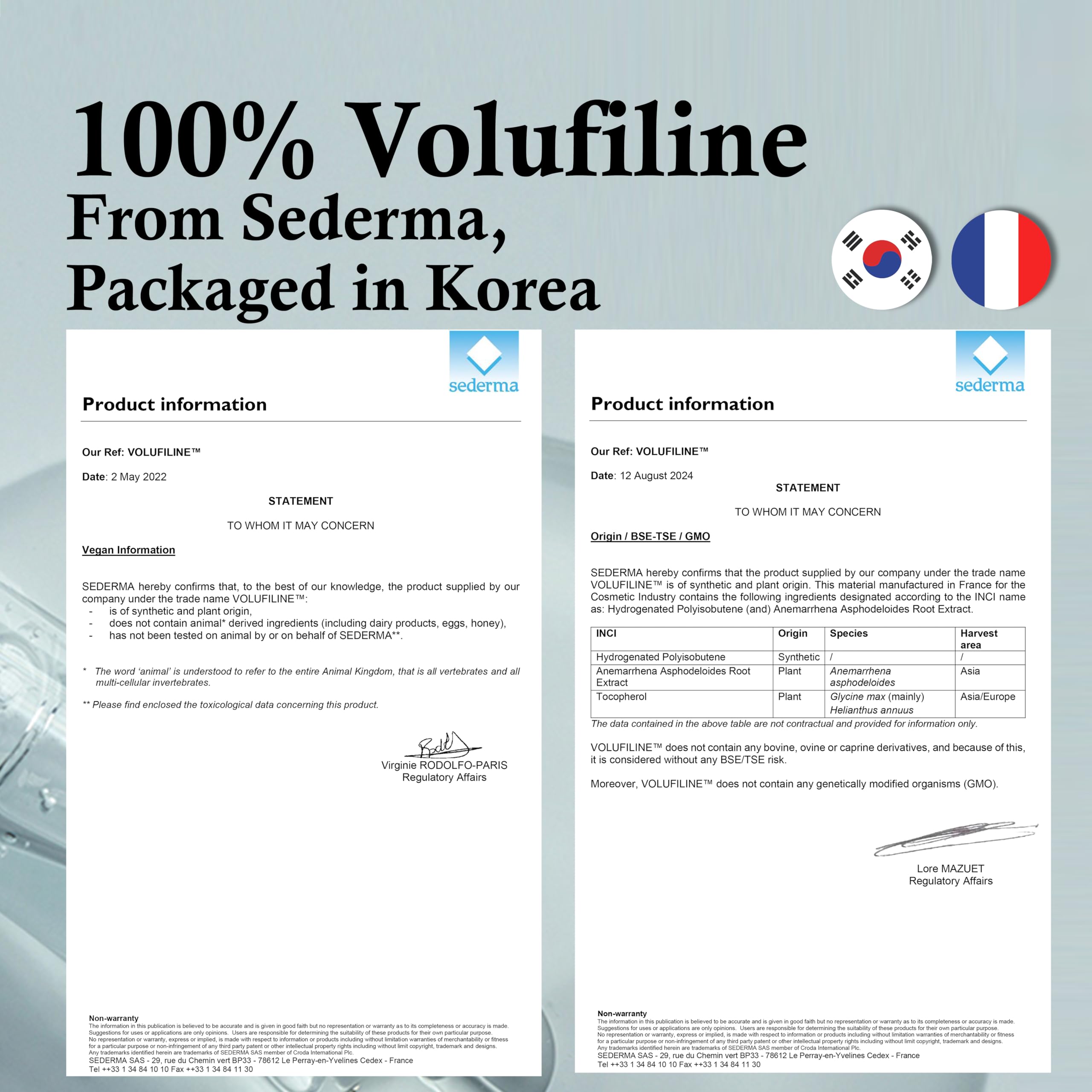 Volufiline & Beta-Glucan Anti-Aging Cream - 100% Pure Volufiline for Skin Firming + Beta-Glucan for Deep Hydration - Korean Skincare for Wrinkles, Collagen Boost & Lifting - Best for Mature, Dry & Sensitive Skin - Perfect for Night Routine & Daily Moisturizing
