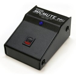MICMUTE-PPD Latching Microphone/Line Switcher - Desktop Audio Switch for Studio, Podcast & Streaming - Perfect for PC, Mac & Home Office Setup
