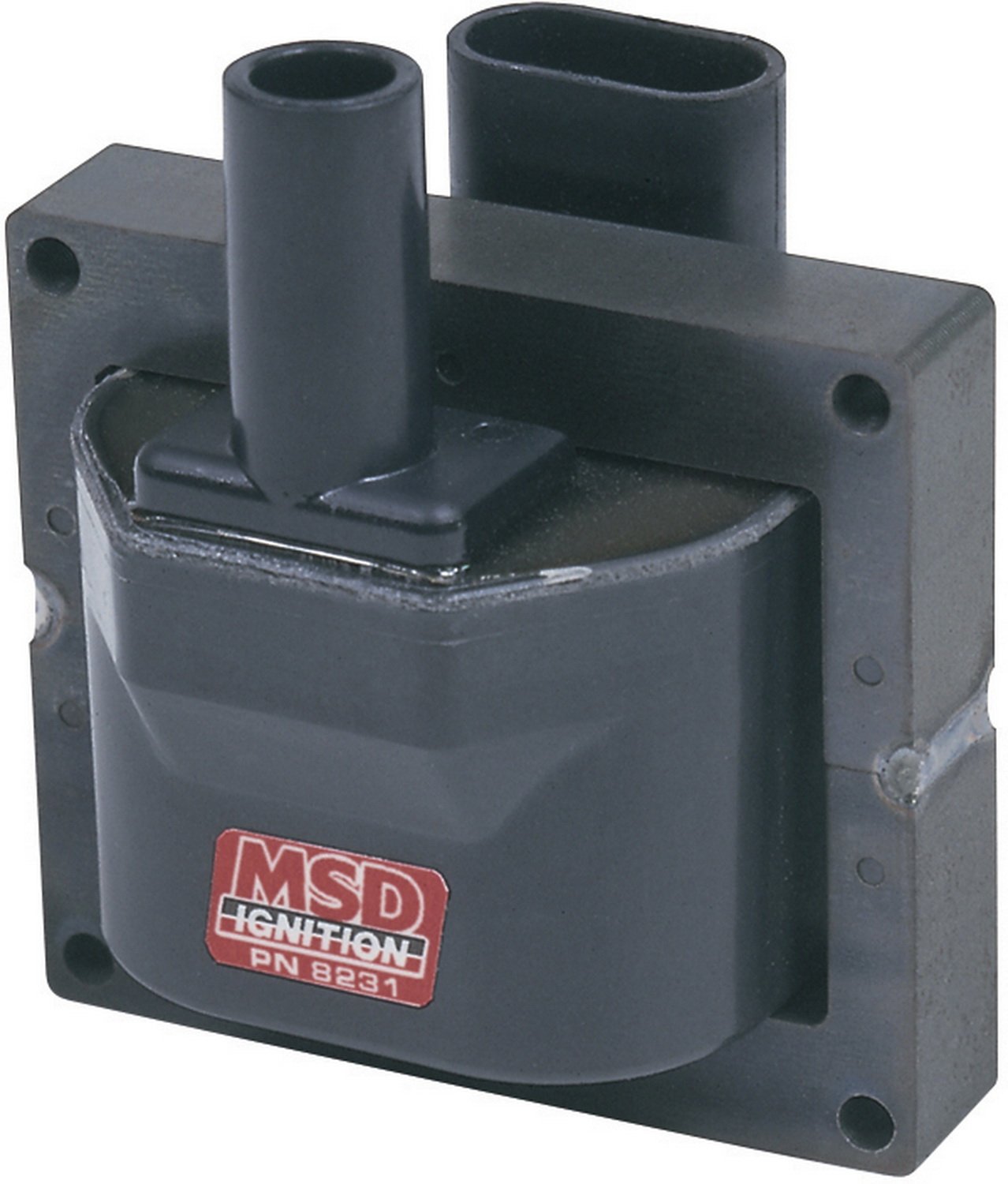 MSD 8231 Ignition Coil Connector - High Performance Red Spark Plug Wire Connector for Automotive Engine Tune-Up & Repair - Compatible with Ford, Chevy, Dodge Vehicles