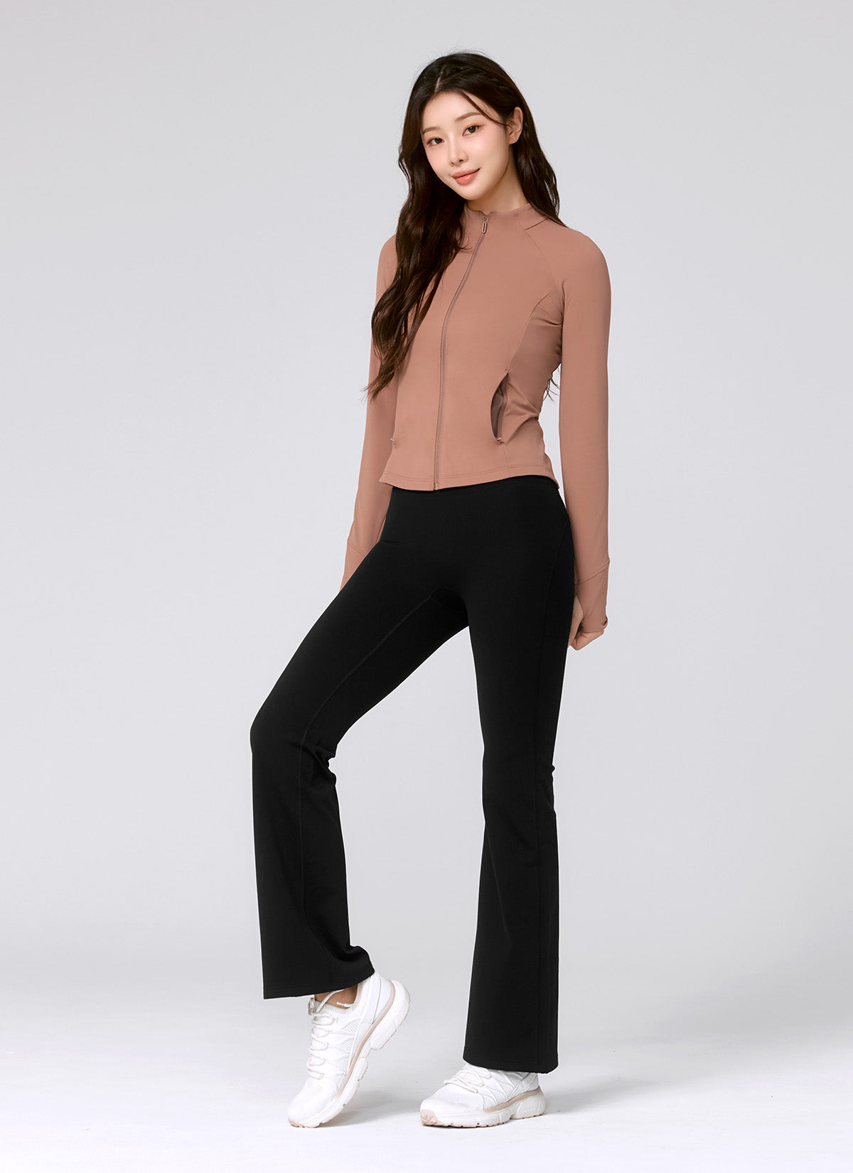 Black Label Signature Power Rise Fleece Bootcut Pants for Women - Warm Winter Lounge Pants with Stretchy Comfort - Perfect for Yoga, Running Errands & Cozy Home Wear
