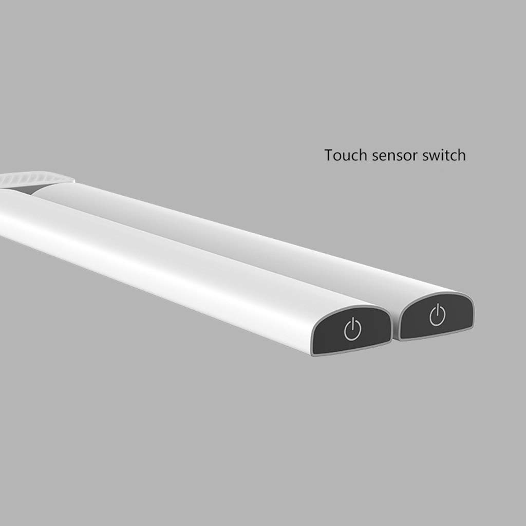 **LED Eye Protection Desk Lamp - Dimmable Clip-On Table Lamp with Dual Light Source for Office, Study & Reading | Nightstand Lighting for Bedroom & Workspace**