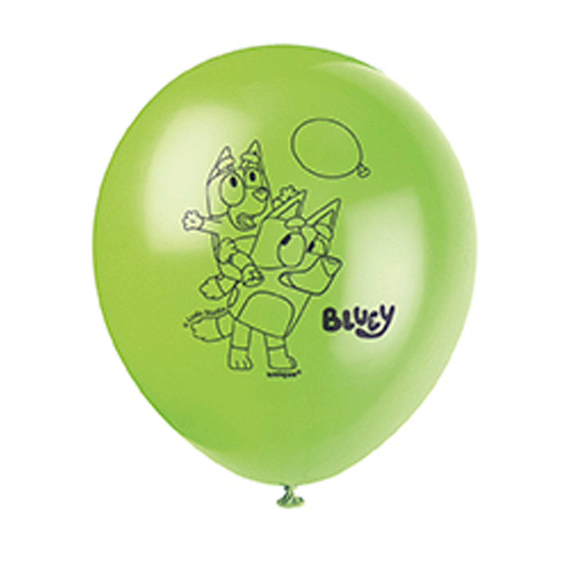 Bluey Latex Balloons 12 Inch - Pack of 8 | Party Decorations for Birthdays, Baby Showers & Kids Celebrations
