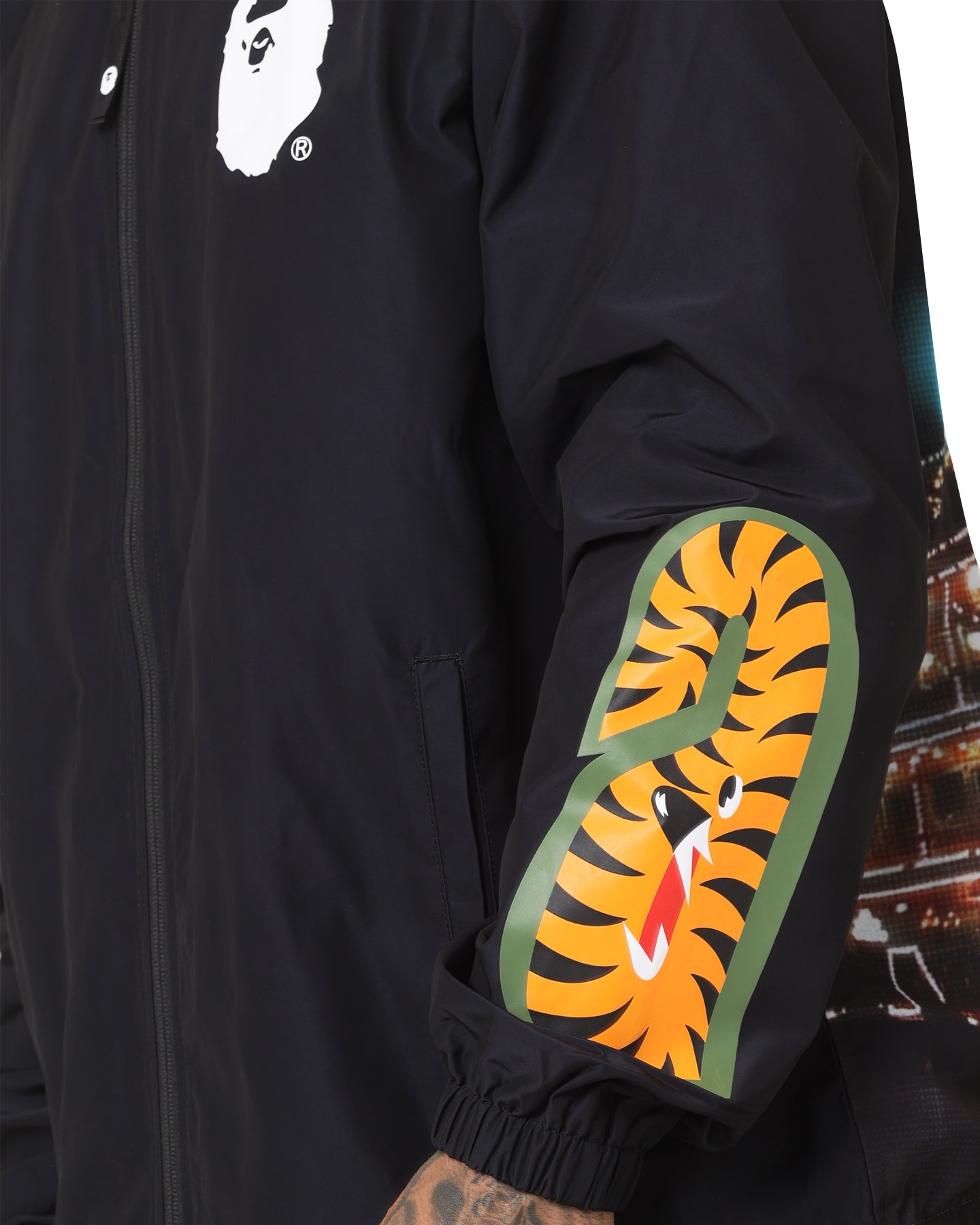 BAPE 16th Anniversary Jacket - Black Limited Edition Streetwear Hoodie | BAPE Store Hong Kong Exclusive | Perfect for Urban Fashion & Street Style Outfits