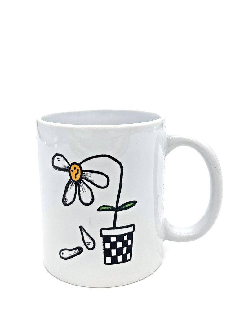 Alive & Unwell Funny Coffee Mug - 11oz Ceramic Cup with Sarcastic Quote - Perfect for Office, Home, or Gifts for Coffee Lovers