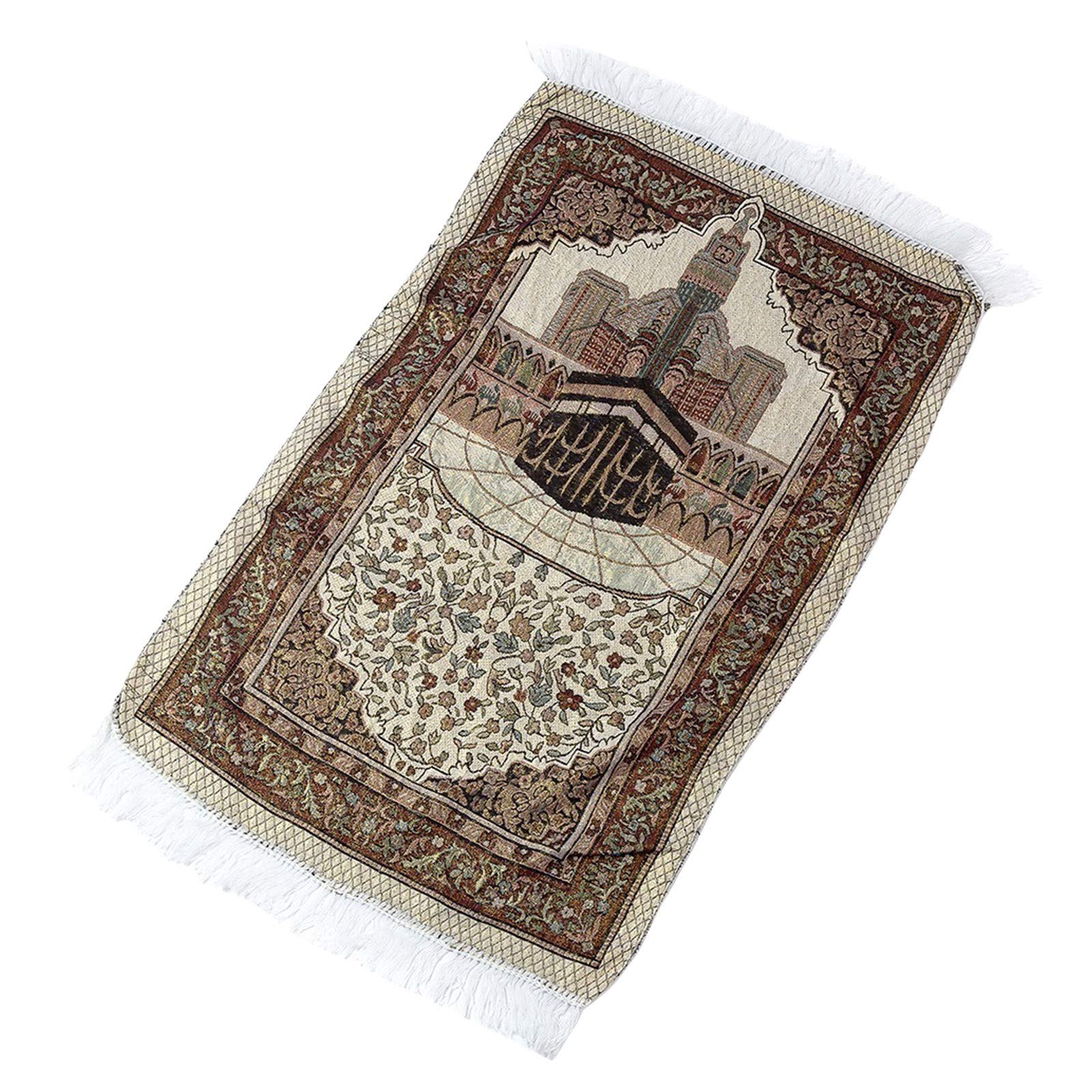 Portable Prayer Blanket for Worship - Lightweight & Soft Mosque Kneeling Mat - Easy to Carry for Travel, Home, and Outdoor Use - Perfect for Prayer, Meditation, and Relaxation