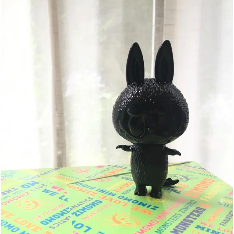 Labubu The Monsters Zimomo Series 3 Black Collectible Figure - Cute Anime Character for Display, Gift & Pop Culture Enthusiasts | Perfect for Shelf Decor, Office Desk & Anime Collections