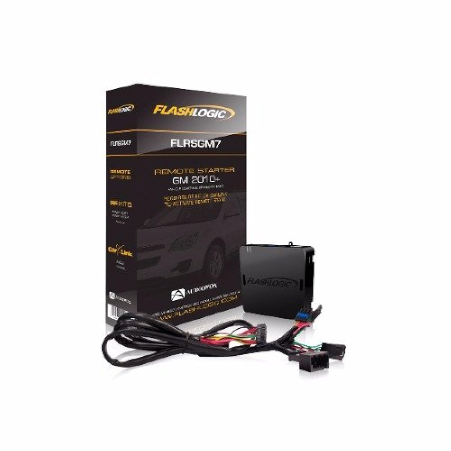 FLRSGM7 Plug and Play Remote Start Kit for 2010-2014 GM Vehicles with Flip Key - Easy Installation & Cold Weather Convenience