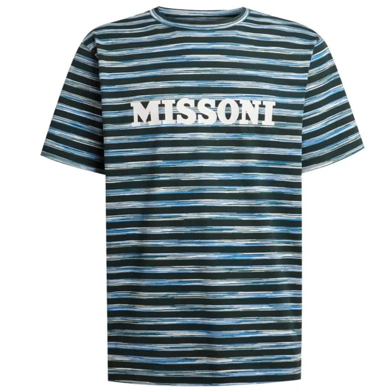 Missoni Logo T-Shirt for Women | Fashionable Cotton Tee with Iconic Brand Design | Perfect for Casual Wear, Outings & Street Style