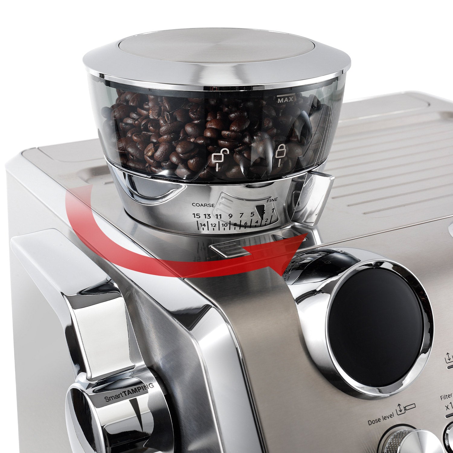 DeLonghi La Specialista Maestro Semi-Automatic Espresso Machine EC9885M - Perfect for Home Baristas & Coffee Lovers, Ideal for Espresso, Latte & Cappuccino Making