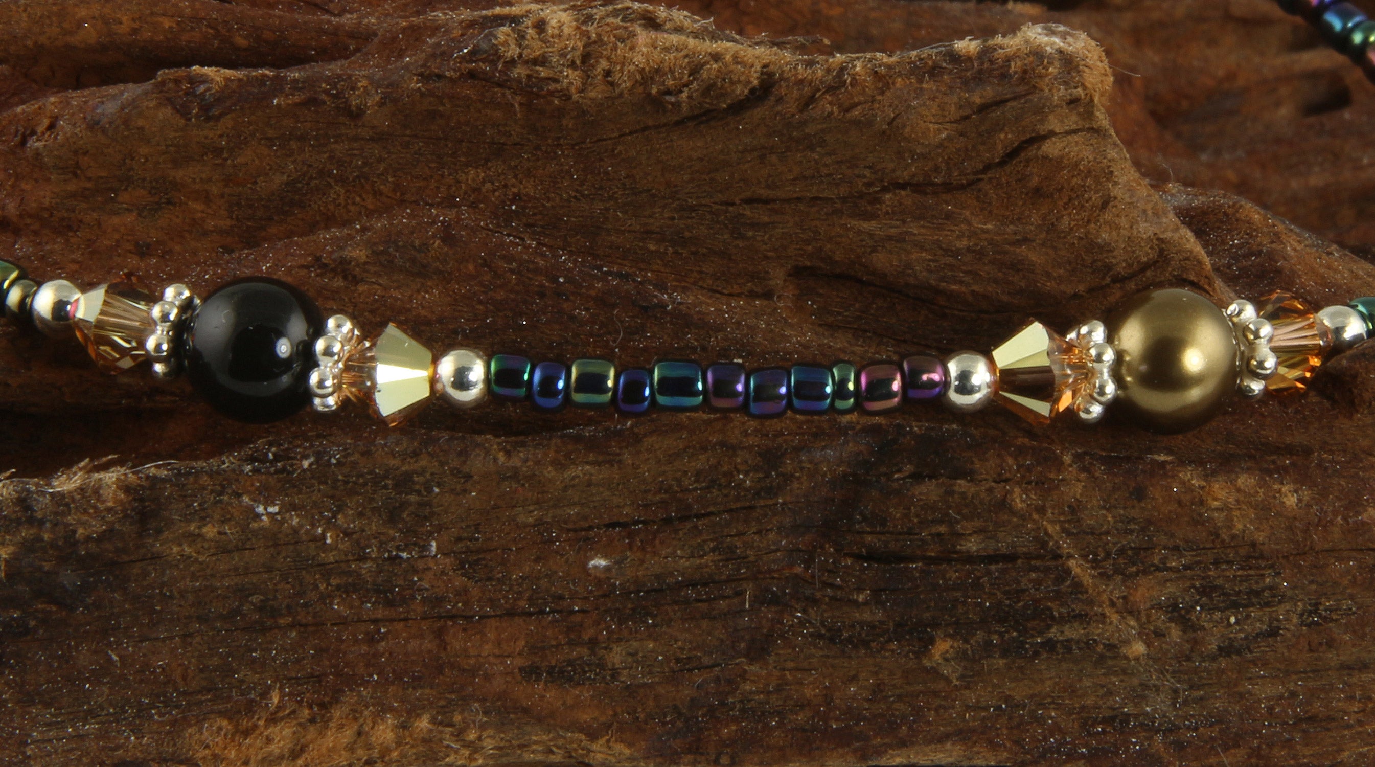Topaz Pearl Beaded Anklet Jewelry - Elegant Handmade Beaded Ankle Bracelet for Women - Perfect for Beach, Wedding & Boho Fashion Accessories