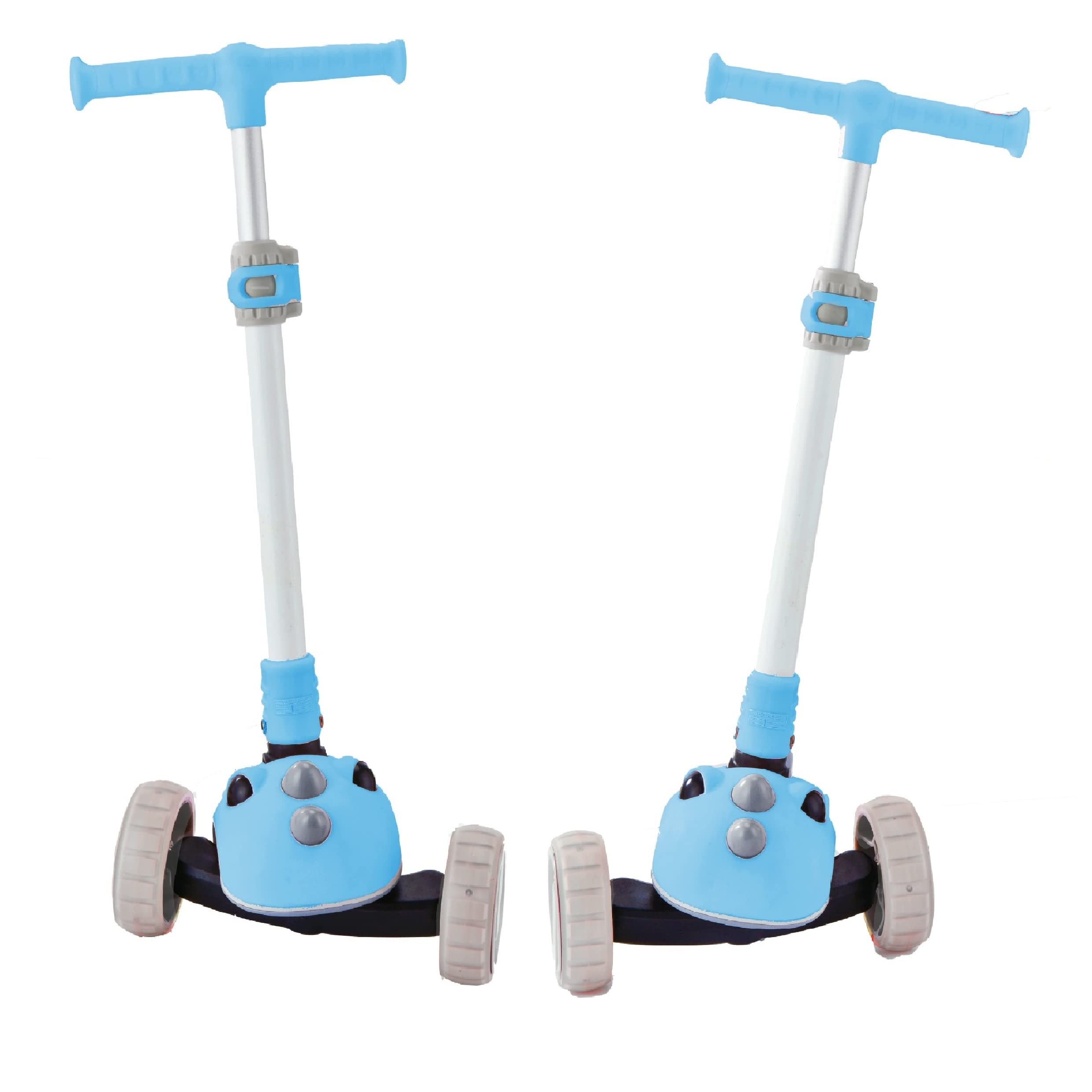 Best Adjustable Foldable Kick Scooter for Kids Ages 3+ with Light Up Wheels & Removable Seat - Perfect for Outdoor Play, Commuting & Beginner Riders (Boys & Girls)