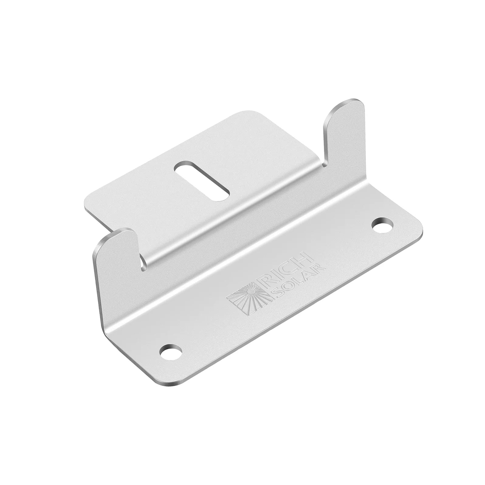 Rich Solar Mounting Z Brackets with Screws - Set of 4 for Solar Panel Installation | Durable & Weatherproof Solar Panel Mounting Hardware for RV, Boat & Off-Grid Systems