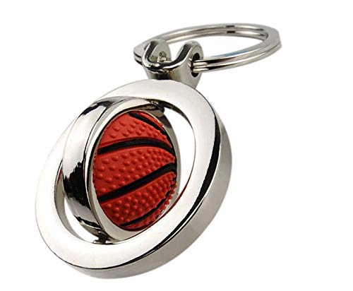 Basketball Keychain - Durable Key Ring for Sports Fans & Gifts